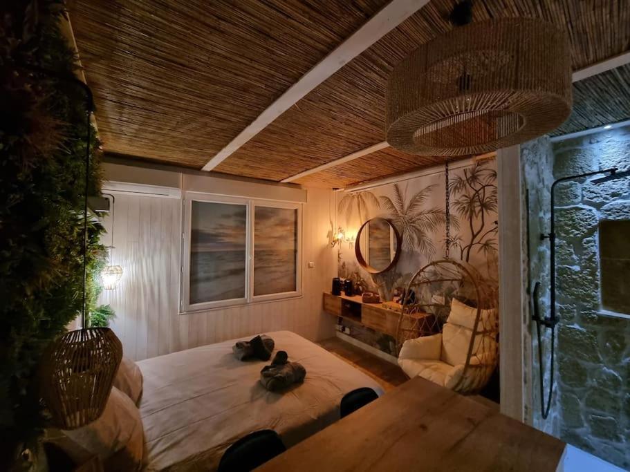 Les Spas De La Mer, Suite & Spa, Love Room, Plein Coeur Du Grau เลอ โกร-ดู-รัว ภายนอก รูปภาพ